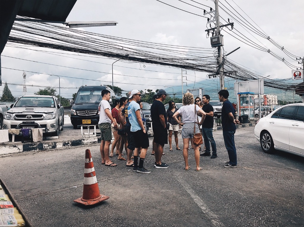 Tour briefing and group leadership